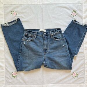 ⟡ ABERCROMBIE & FITCH the ankle straight jeans – ultra high rise (28 | 6S) ⟡